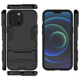 Kikstand Phone Cases dla iPhone 13 12 11 Samsung S21 One Plus Pierścień Uchwyt Na wstrząsy Ochronna twarda pokrywa