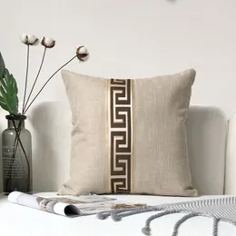 8 colori moda semplice cotone lino fodera per cuscino decorazioni per la casa divano federa per cuscino solido federa patchwork lino tinta unita 302N