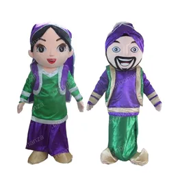 Halloween Arabian Women Men Mascot Costume Top quality Cartoon Character Outfit Suit Adults Size Christmas Carnival Birthday Party Outdoor Outfit
