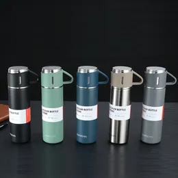 500ml Double-Layer Water Bottle Ocean Ship Stainless Steel Vacuum Thermos Man Business Trip Drinkware Bottles