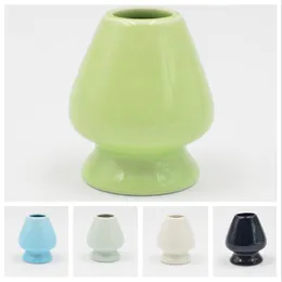 Tea Brushes Teaware Kitchen, Dining & Bar Home Garden Whisk Holder Ceramic Matcha Stand Chasen Japanese Green Drop Delivery 2021 Uvz0U