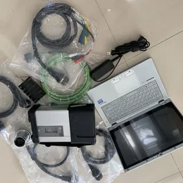 Diagnoza gwiazdy MB SD Connect C5 Laptop CF-AX2 I5 4G/ 8G Touch Screen Xentry 2023.09 SSD 480GB Gotowy do pracy 2 lata gwarancyjna