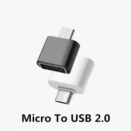 Ny Universal Mini Micro till USB 2.0 OTG Adaptrar Connector för Android Mobiltelefonkabeladapter