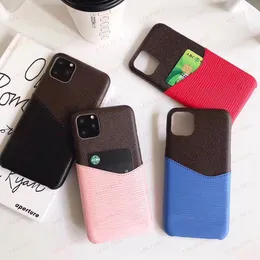 Luksusowy kwiatowy projekt fali fave Case na iPhone 12 Mini Pro 11 11Pro X XS Max XR 8 7 6S PLUS Plus Slot Case Pokrywa dla Samsung S21 S20 Ultra S10 S9 S8 Uwaga 20 10 9 + Skrzynka detaliczna