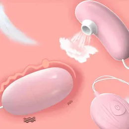 Nxy Sex Eggs Vibrerende Ei Clitoris Stimulator Masturbatie Tong Zuigen Tepels Vagina Massage Toys Voor Vrouwen 1215