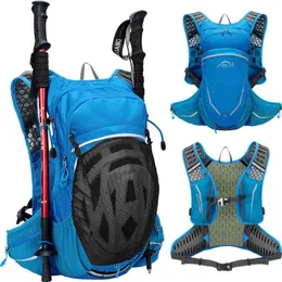 16L Outdoor Sport Cycling Running Mountaineering Hiking Bike Riding Hydration Water Bag Storage Pack UltraLight Bladder Backpack G220308