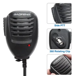 Baofeng Walkie Tlasie Speaker Mic Microphone PTT for Portable Tway Radio UV-13 Pro UV-5R UV-10R BF-UV5R/888S