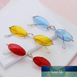 1 PC Design Moda Retro Małe Owalne Okulary Okulary Vintage Odcienie Okulary przeciwsłoneczne dla mężczyzn Kobiety Anti-Blue Light Eyeglasses Cena fabryczna Expert Design Quality