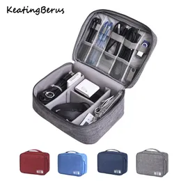 Toiletry Kits Office Home USB Data Line Storage Charger Organizer Portable Mobile PC Bag Car Business Travel Gear Waterproof Digital Product