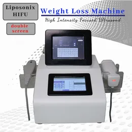 Liposonic Portable Slimming Machine Weight Loss HIFU Ultrasond Body Shaping Equipment Skin Lifting