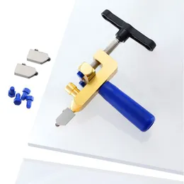 Manuell One-Pistass Cutter för skärning Keramik S Glas Tile Opener Portable Multifunktionellt Konstruktionsverktyg A69D