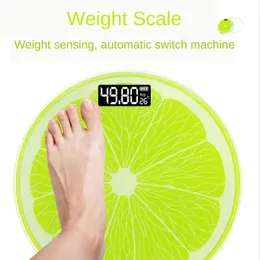 USB Charging Electronic Scale Household Adult Temperature Accurate Weighing Health Scales Human Body - battery