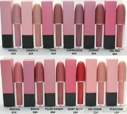 36 PCS mais novo Matte Liquid Rouge Lip Gloss / Batom 4.5g de boa qualidade Menor Best-seller doze cores diferentes