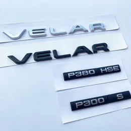 P250 P300 P380 P400e D180 D240 D300 S SE HSE R-DYNAMIC Bar Emblem for Range Rover VELAR Letter Car Styling Trunk Logo Sticker