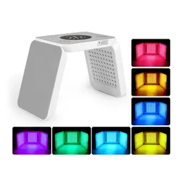 Salon use led pdt 7 color lighting therapy beauty facial machine