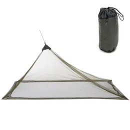 テントとシェルター屋外のキャンプ蚊網はシングルベッドの反網の装飾のための昆虫の昆虫の取り決めのテント