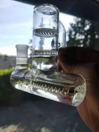 Glass Bong Ash Catchers Cołd 18,8 mm 14.4 Thick Pyrex Bubbler Ash Catcher 90 45 stopni Ashcatcher Water Rures Dhping Shop