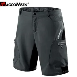 MAGCOMSEN Pantaloncini da trekking ad asciugatura rapida Uomo Estate Casual Pantaloni da jogging tattici militari con multi tasche Ripstop Cargo Work 210716