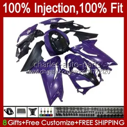 Body Injection For Aprilia RS-125 RSV RS 125 RR 125RR 2006 2007 2008 2009 2010 2011 34No.81 RSV-125 RSV125 R 06-11 New purple RSV125RR RS4 RS125 06 07 08 09 10 11 Fairing
