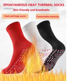 Men's Socks 2021 S Magnetic For Women Men Self Heated Tour Therapy Comfortable Winter Warm Massage Pression
