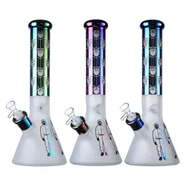 New Styles Big Bongs Beaker Bongs Hookahs Straight Tube Glass Water Pipes With Diffused Downstem 18mm Bowl WP21145