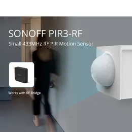 SONOFF PIR3-RF RF 433mhz Motion Sensor Smart Scenes Dual Mode Alarm Sync Via EWelink APP Automation Work With RF433 Bridge