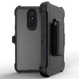 Hüllen für OnePlus 6T Alcatel 3V 2019 Defender Gürtelclip Heavy Duty Schutztelefonabdeckung Eingebauter Displayschutz