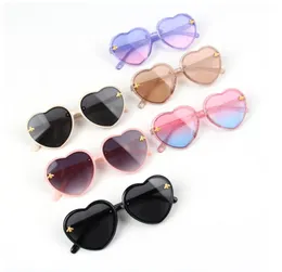 Brand Heart Kids Sunglasses Children Retro Cute Pink Cartoon Sun Glasses Frame Girls Boys Baby Sunglasses UV400 Eyewear Wholesale