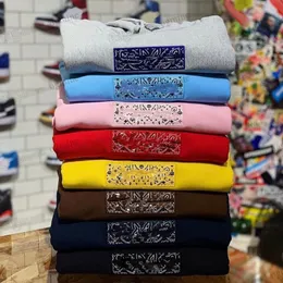 Erkek Moda Hoodies Erkekler Tasarımcı Hoodie Sıradan Kazak Uzun Kollu Nakış Logosu Gevşek Fit Kadın Pamuk Sweaters Boyut M-2XL