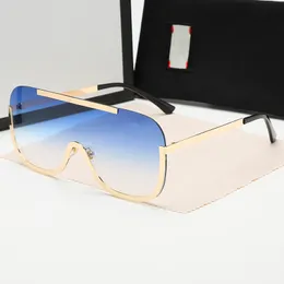 Designer di occhiali da sole rotondi da uomo Donne lussuose occhiali da sole 0120 marchio quadrato placcato marchio retro polarizzato goggle di altamente qualit￠ 6 colori