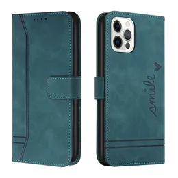 Custodie a portafoglio in pelle Retro Skin Feel per iPhone 13 pro max 12 11 XR XS MAX 6G 7G 8G Hand Feeling Porta carte di credito ID Slot per carte Book Flip Cover