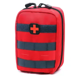 Leere Tasche für Notfall-Sets, taktisches medizinisches Erste-Hilfe-Set, Hüfttasche, Outdoor, Camping, Wandern, Reisen, taktische Molle-Tasche, Mini