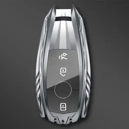 Bilfodral omslag för Mercedes A C E S Class W221 W177 W205 W213 Tillbehör Keychain Car-Styling Holder Shell278L