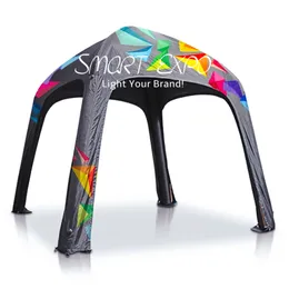 Custom Printed Inflatable Tent 10x10ft Airtight Event Dome for Promotion Activity and Party