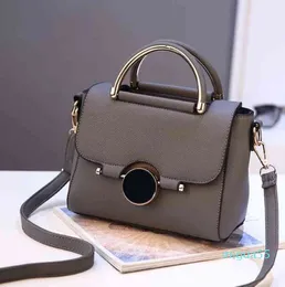 Shoulder Bags the Stereotypes Sweet Fashion Women's Pure Color Messenger Handbag