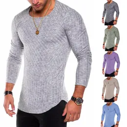 Mens 100% Merino Wool T Shirt Long Sleeve Men's Base Layer Men Merino Wool Shirt Wicking Breathable Anti-Odor Size S-XXL 2020 Y0323