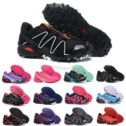 2021 wholesale Top Zapatillas Speedcross 3 4 CS Casual Running Shoes Men Speed cross Outdoor trainers Athletic Sneakers Size 40-46 re0