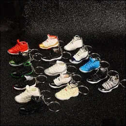 Keychains Fashion Aessories Sports Sapatos Chaves Chave de basquete