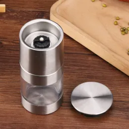 Stainless Steel Manual Salt Pepper Mills Grinder Portable Kitchen Mill Muller Spice Sauce Tool RH3662