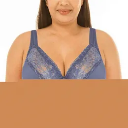 Bra Plus Size Women Lace Big Bralette Full Cup Underwired Support