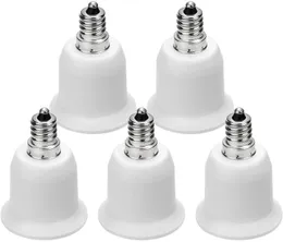 LED-Basis E12 bis E26 E27-Adapter - Konvertiert Kronleuchter-Buchse, um Ihre mittleren Halter-Birnenlampenbasis anzupassen