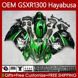 Injection Body For SUZUKI Hayabusa GSXR-1300 GSXR 1300 CC green black 2008 2019 77No.95 GSX-R1300 GSXR1300 08 09 10 11 12 13 1300CC GSX R1300 14 15 16 17 18 19 OEM Fairing