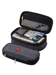 Wholesale Canvas Expandable Pencil Case With Large Capacity For Students  And Office Upgrade Holder And Organizer Bag From Hezajo, $17.93
