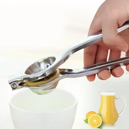 Manuell juice squeezer frukt verktyg mini rostfritt stål handtryck orange juicer granatäpple citron squeezers köksredskap tr0079