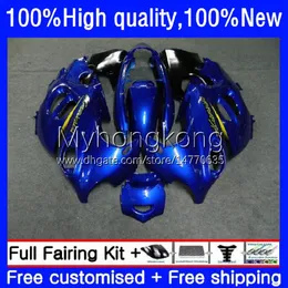 Verkleidungen für Suzuki KATANA GSXF 600 750 CC GSX600F GSXF750 GSXF-600 17No.23 600CC 750CC GSX750F 98 99 00 01 02 GSXF-750 GSXF600 1998 1999 glänzend blau 2000 2001 2002 Körper