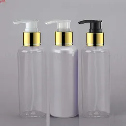150 ml x 50 leere runde lotion creme pumpe kunststoffflaschen, 150cc shampoo flaschenbehälter mit spender kosmetisch containergood atty