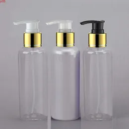 150ml x 50 Bottiglie di plastica della pompa della crema della lozione rotonda vuota della lozione rotonda, contenitore della bottiglia di shampoo 150cc con dispenser cosmetico contenitore di contenitori di contenimento