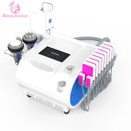 5 In1 Ultrasonic Cavitation Vacuum Slimming Machine Frozen Laser Weight Loss RF Radio Frequency Lipo Fat Cellulite Removal Treatment