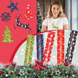 Window Stickers Christmas Heat Transfer stryker Diy Garment Film Silhouette Paper Art Multi Adhesive Craft Xmas Dekal för Cricut