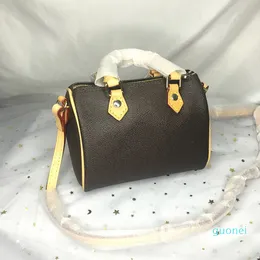 2021 Wysokiej Jakości Luksusowe Projektanci Torby Kobiet Kiesy Moda Crossbody Torba 16 cm Nano Spedy Mini Torba Na Ramię Klasyczne Płótno Poduszki